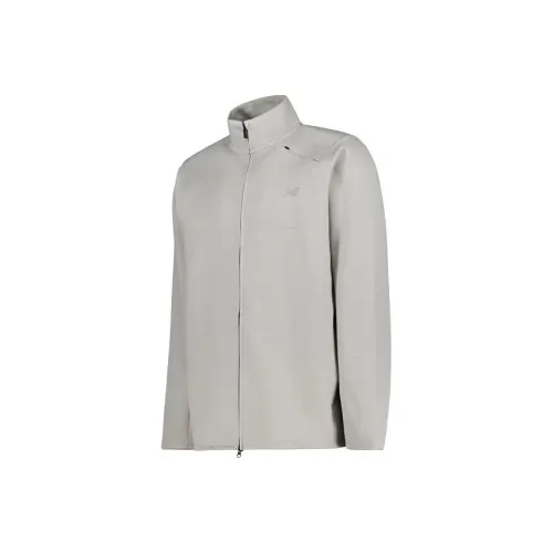 New Balance совместный бренд Куртки и Пальто Мужской Серый Белый