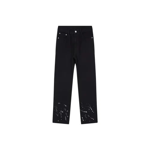PASET Черные Унисекс Джинсы