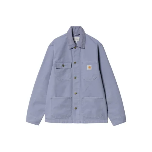 Carhartt WIP SS24 Куртки Пальто Мужской Заливо Синий