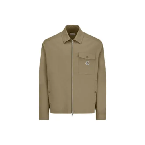 Moncler Куртки и Пальто Мужской Коричневый