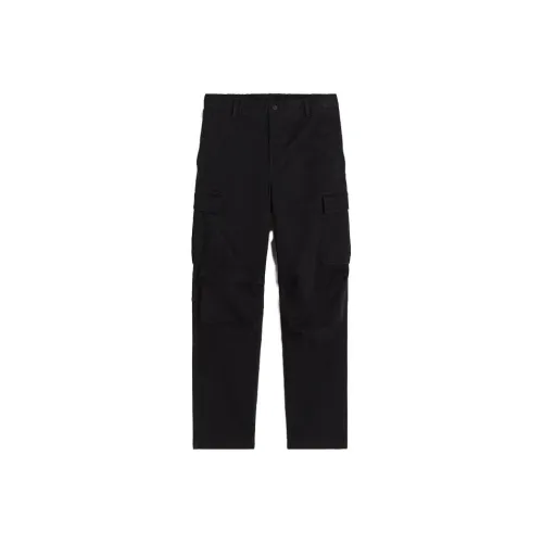 H&M Черные Мужские Карго Брюки