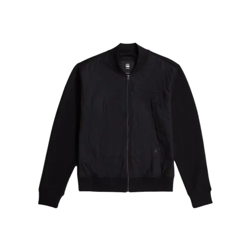 STAR RAW Темно-черный Мужская Куртка