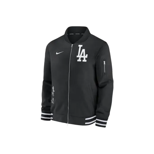 nike Los Angeles Dodgers Authentic Collection Куртки и Пальто Мужской Черный