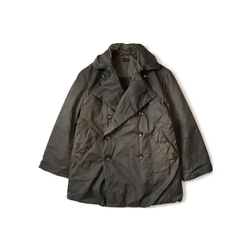 Капитал Хлопковый пуховик Мужской Темно-коричневый