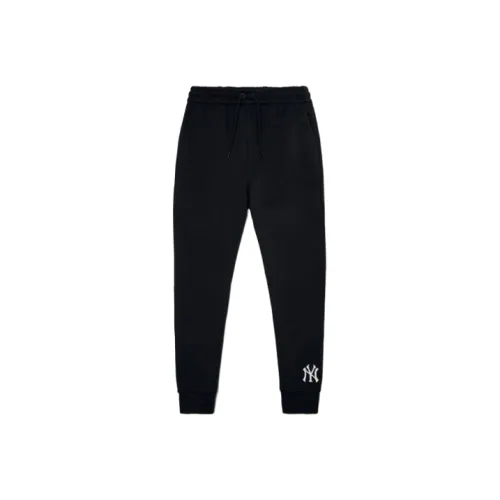 MLB Нью-Йорк Янкис Черные Унисекс Вязаные Тренировочные Брюки