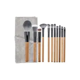 11 шт. Древесина + Серый Сумка