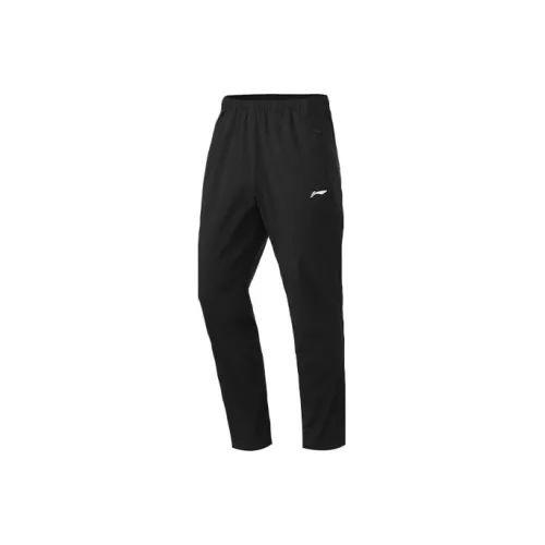 LINING RUNNING Collection Стандартный Черный Мужские Вязаные Тренировочные Штаны