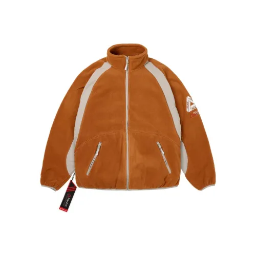 PALACE SS24 Polartec Duo Fleece Jacket Куртки и Пальто Унисекс Хаки