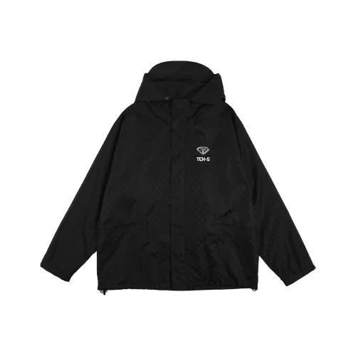 TCH Куртки Пальто Унисекс Черный