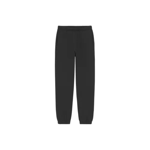 KENZO Letter Logo Черные Мужские Вязаные Спортивные Штаны