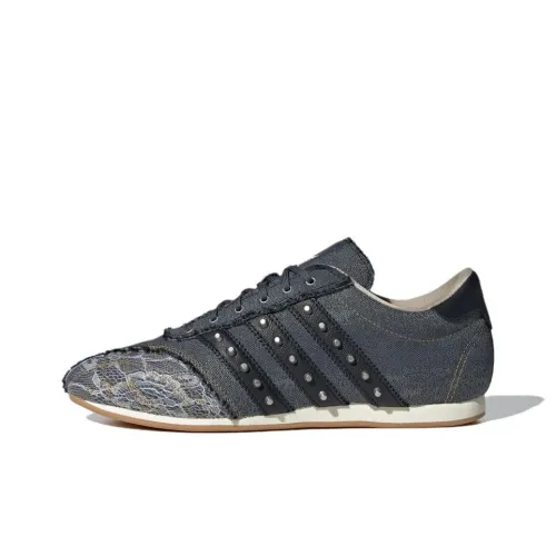 Adidas Originals Taekwondo Немецкие армейские кроссовки Low Топ Черный Женские