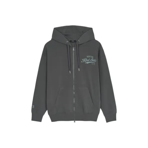 MLB Boston Red Sox Varsity Куртки и Пальто Унисекс Темно-Серый