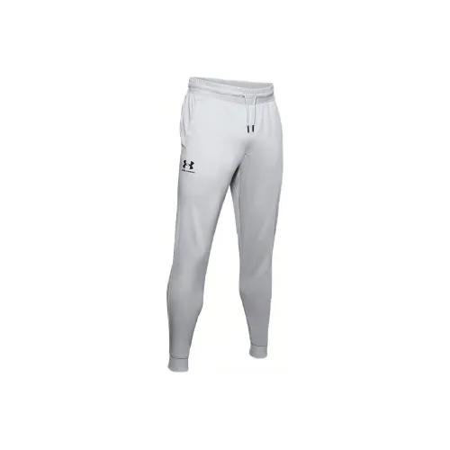 Under Armour Серые Мужские Вязаные Тренировочные Штаны