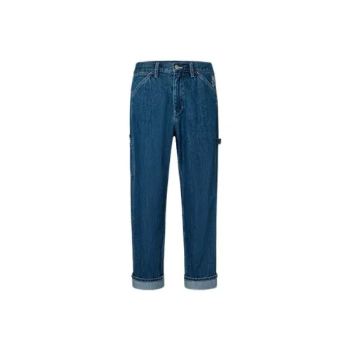 Lee совместный бренд модель Medium Blue Мужские Джинсы