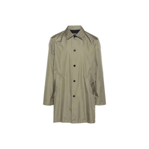 A.P.C Хаки Мужской Парки