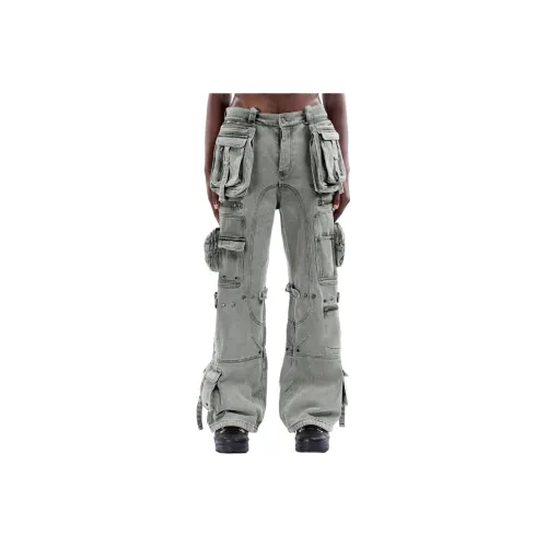 NOFAITH STUDIOS Карго-брюки Унисекс Циан