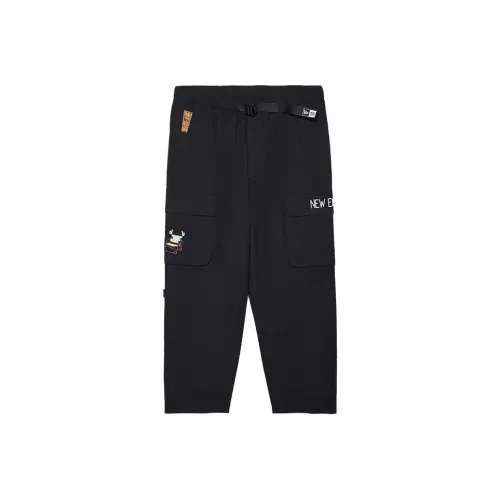 New Era Черные Унисекс Брюки Карго
