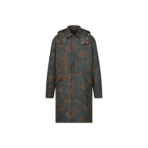 DIOR x Travis Scott FW22 PARKA Пальто Мужское Серое