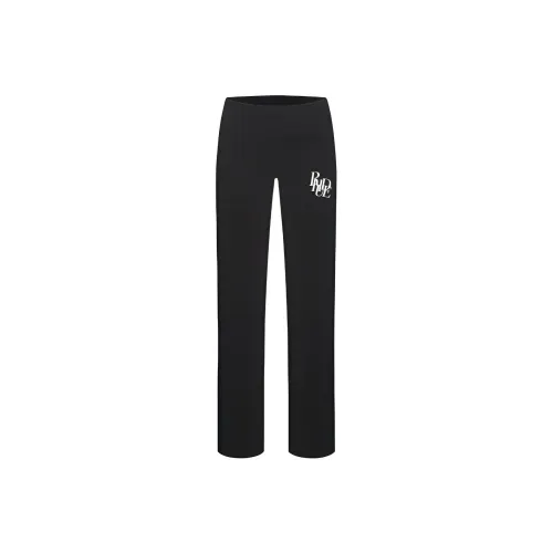 RHUDE Черные Мужские Вязаные Спортивные Штаны