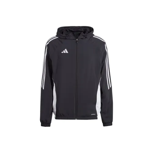 Adidas Tiro 24 Ветровки и Пальто Мужские Черные