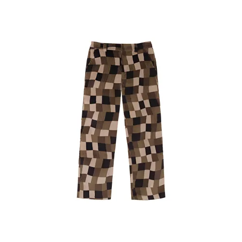 Stussy Коричневые Унисекс Повседневные Брюки