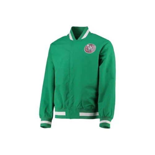 NBA x Mitchell＆Ness Boston Celtics Team Куртки и Пальто 75-я годовщина Мужской Зеленый
