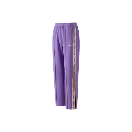 NERDY Вязаные Спортивные Штаны Унисекс Фиолетовые