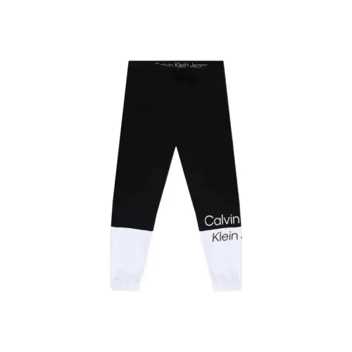CK Calvin Klein FW22 Штаны с манжетами Спортивные брюки Мужские Черные