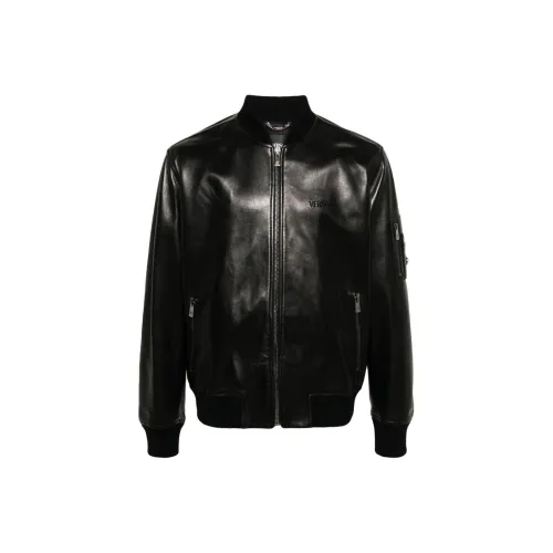 FANSIZHE FW23 Кожа Куртка Мужская Черная