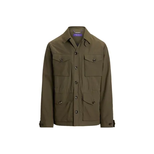 Ralph Lauren Purple Label Мужские куртки мшисто-зеленого цвета