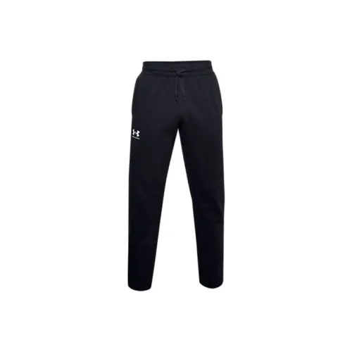 Under Armour Вязаные Тренировочные Брюки Мужские Черные