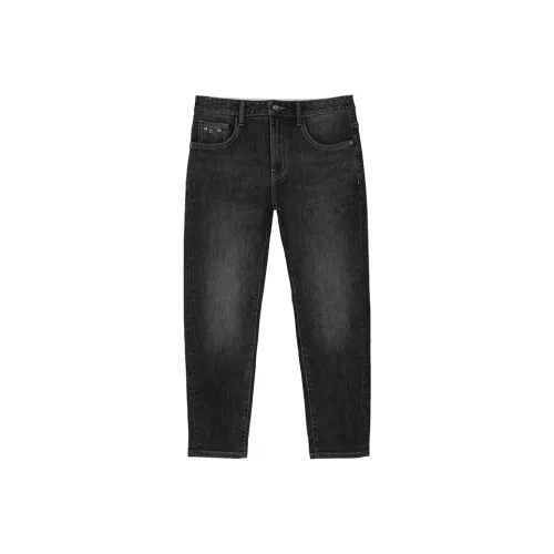 MOST Черный Серый Мужские Джинсы