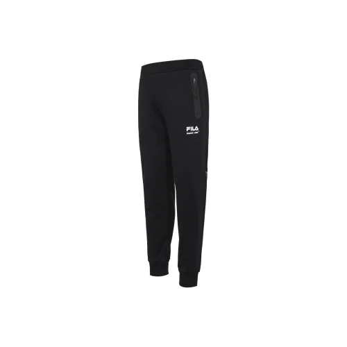 FILA Глубокий Черный Мужские Вязаные Спортивные Штаны