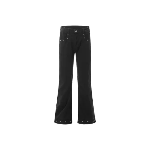 THE AIER Черные Унисекс Джинсы