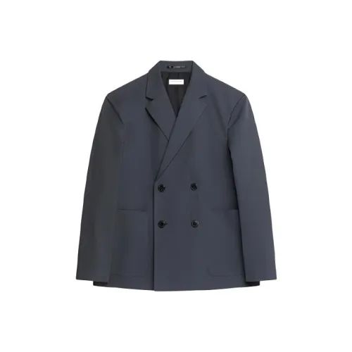 DRIES VAN NOTEN Серый Мужской Куртки