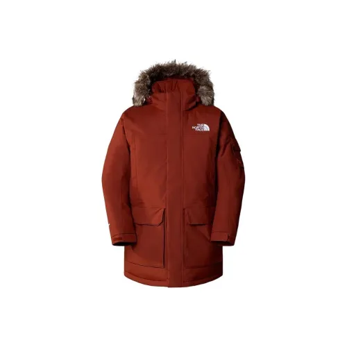 THE NORTH FACE Пуховик Мужской Кирпично-Красный