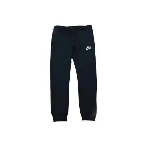 Nike Черные Мужские Вязаные Тренировочные Штаны