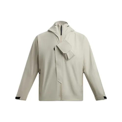 Under Armour L4L Городской Эксплорер Куртки и Пальто Мужской Хаки Серый