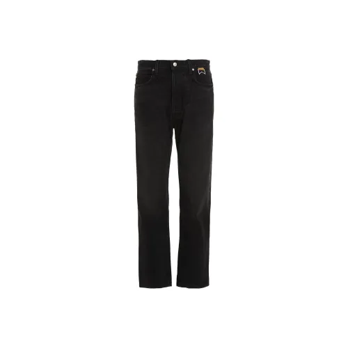 RHUDE Мужские черные джинсы
