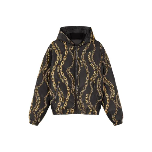 VERSACE JEANS COUTURE Черный Мужской Пуховик