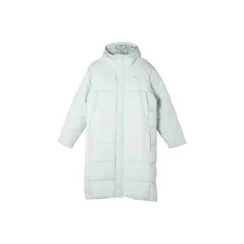 PUMA FOREVER Длинный OVERSIZED Пуховик Пуховик Мужской Серебряный