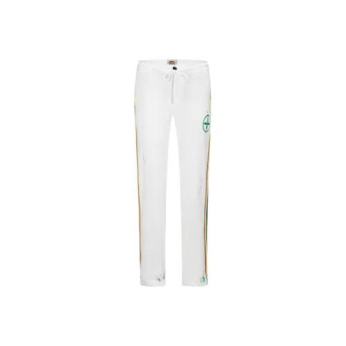 23R+ Man's Roll-Up Pants Thin Jeans White