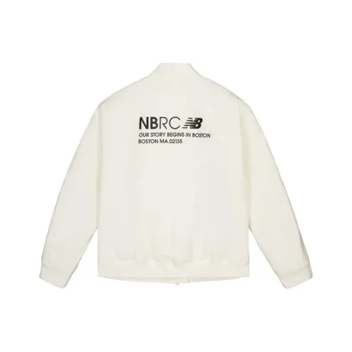 New Balance совместный бренд хлопковый пуховик мужской белый