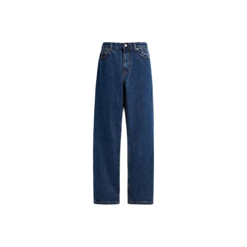 COACH SS24 Джинсы Мужские Темно-синие