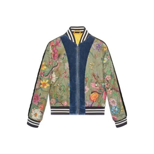 GUCCI Куртки и Пальто Унисекс Зеленый