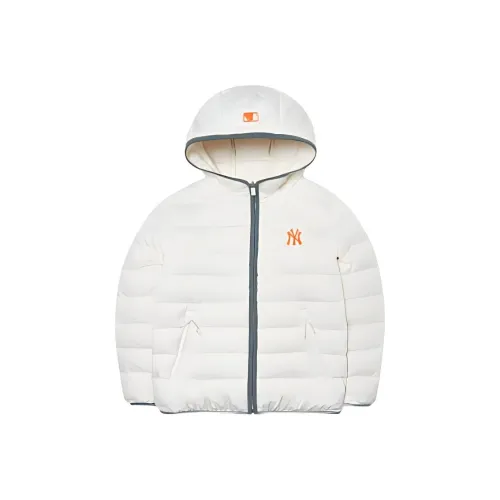 Mlb Base Logo FW22 Пуховик Короткий Унисекс Белый