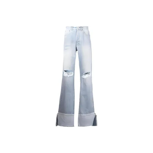 Vetements Blue Men's Jeans Vetements Синий Мужской Джинсы