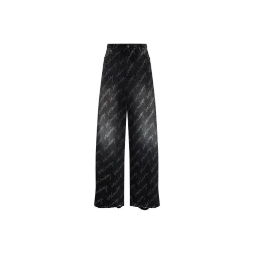 Balenciaga Мужские Джинсы Черные