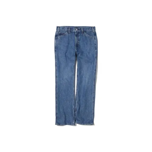 UNIQLO Озерно-голубой Мужские Джинсы