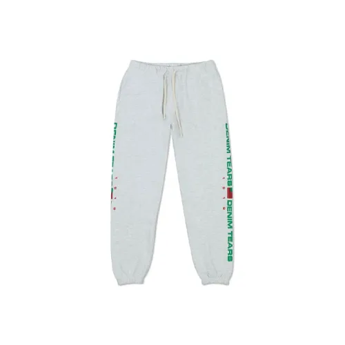 Denim Tears Серые Унисекс Вязаные Тренировочные Брюки